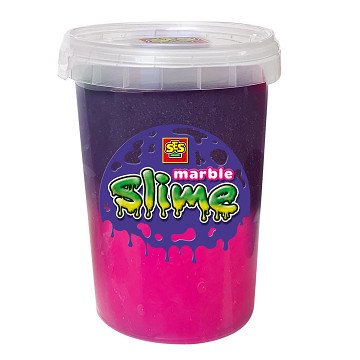 SES Marble Slime - Roze en Paars, 200gr