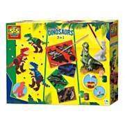 SES Craft set Dinosaurs, 3in1