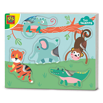 SES Tiny Talents - Animal Tactile Puzzle