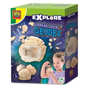 SES Explore Geodes Open Breaking