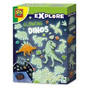 SES Glowing Dinos, 24pcs.