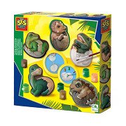 SES Gießen und Bemalen – Dino-Eier