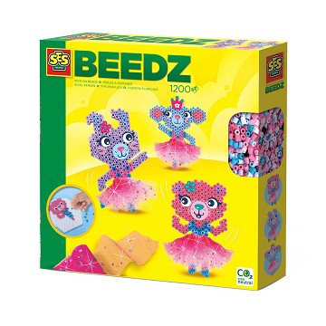 SES Iron-on Beads - Ballerina Animals