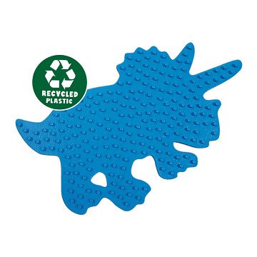 SES Green Beedz - Iron-on Beads Shelf Triceratops Dino