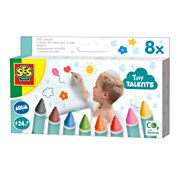 SES Tiny Talents Bath Chalk - 8 Colors
