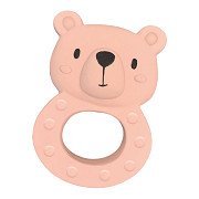 SES Tiny Talents Teething Toy Bo Bear - 100% Natural Rubber