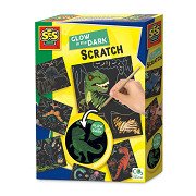 SES Glow in the Dark Scratch - Dino's