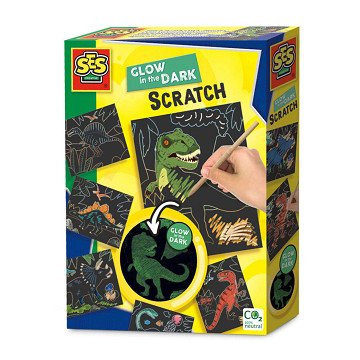 SES Glow in the Dark Scratch – Dinos