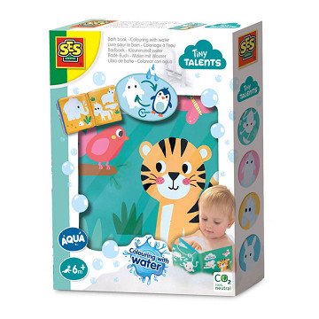 SES Tiny Talents Bath Book - Coloring With Water