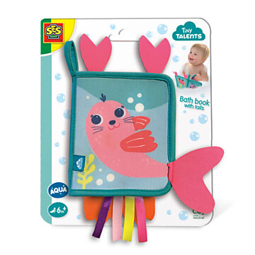 SES Tiny Talents Bath Book With Tails