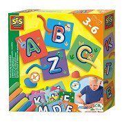 SES Ik Leer Het Alfabet Kleien - 6 Kleuren Klei