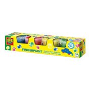 SES Fingerfarbe Grundfarben, 4x110ml