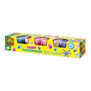 SES Fingerfarbe Trendy Colors, 4x110ml