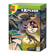 SES Explore Dino and Skeleton Dig 2in1 - T-Rex