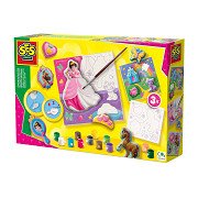 Pouring und Painting - Prinzessinnen