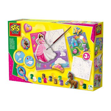 Pouring und Painting - Prinzessinnen