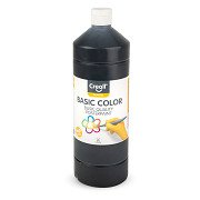 Creall Schulfarbe Schwarz, 1 Liter