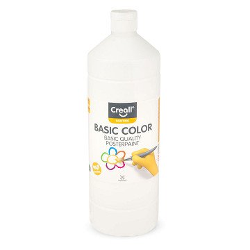 Creall School Paint White, 1 liter