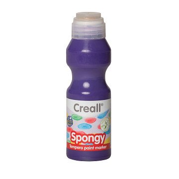 Creall Spongy Verfstift Paars, 70ml