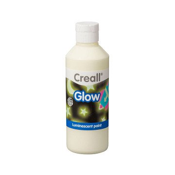 Creall Glow in the Dark Paint Green-Yellow, 250ml