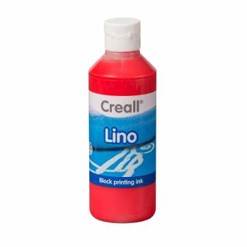 Creall Linolblockdruckfarbe Hellrot, 250 ml