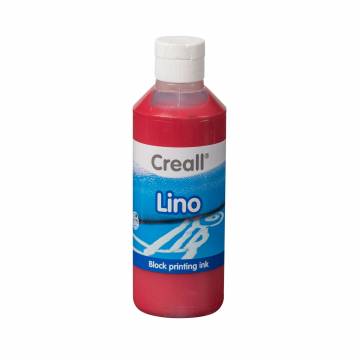 Creall Linolblockdruckfarbe Dunkelrot, 250 ml