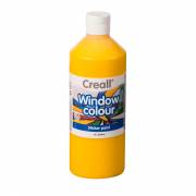 Creall Window Paint Yellow, 500ml