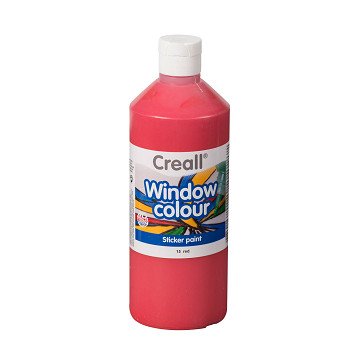 Creall Fensterfarbe Rot, 500 ml