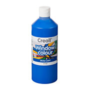 Creall Window Paint Blue, 500ml