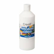 Creall Fensterfarbe Weiß, 500 ml