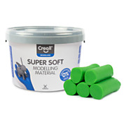 Creall Supersoft clay Green, 1750gr.