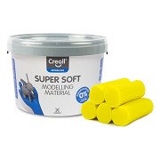 Creall Supersoft Ton Gelb, 1750gr.