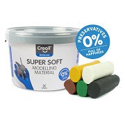 Creall Supersoft Clay Safari-Farben, 1750 g.