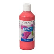 Creall Glitzerfarbe Rot, 250 ml