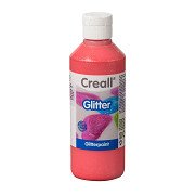 Creall Glitter Paint Red, 250ml