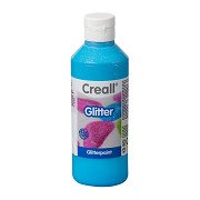 Creall Glitzerfarbe Blau, 250 ml