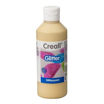 Creall Glitter Paint Gold, 250ml