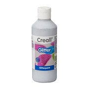 Creall Glitzerfarbe Silber, 250 ml