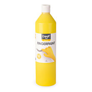 Creall Finger Paint Preservation Free Yellow, 750ml