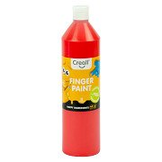 Creall Finger Paint Preservation Free Red, 750ml