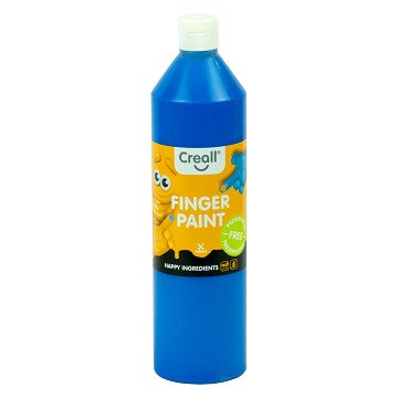 Creall Finger Paint Preservation Free Blue, 750ml