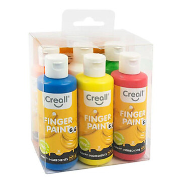 Creall Fingerpaint Preservation-free, 6x80ml