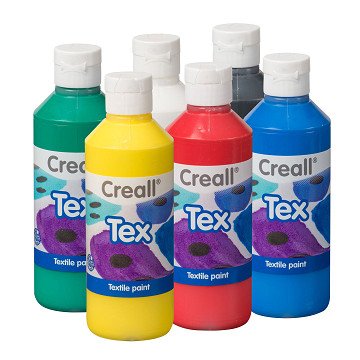 Creall Textile Paint, 6x250ml