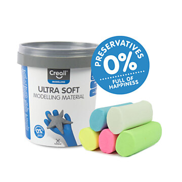 Creall Ultra Soft Clay Pastell, 300gr.
