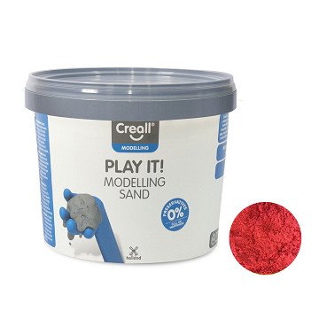 Creall Play It Play Sand Red, 750gr.