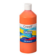 Creall Gloss Gloss Paint Orange, 500ml