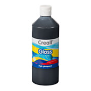Creall Gloss Gloss Paint Black, 500ml