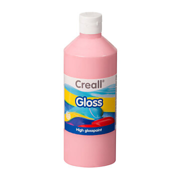 Creall Gloss Gloss Paint Pink, 500ml