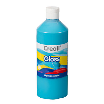 Creall Gloss Gloss Paint Turquoise, 500ml