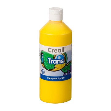 Creall Transparent Paint Yellow, 500ml